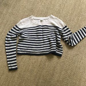 Cropped Stripey Jumper